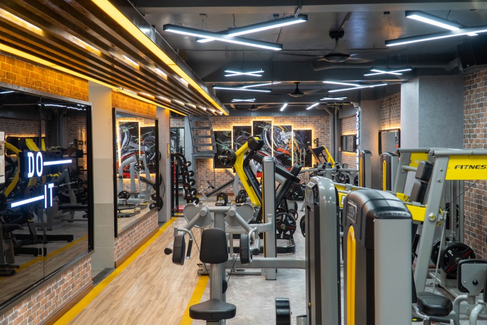 Sàn tập tại TH Gym & Fitness Quận 7