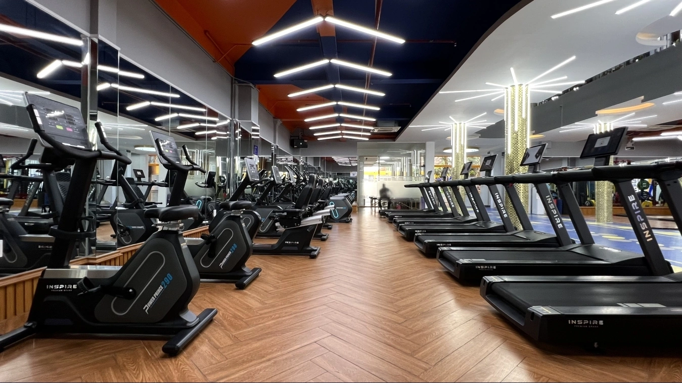 Khu máy chạy tại Values Sports Gym Gò Vấp